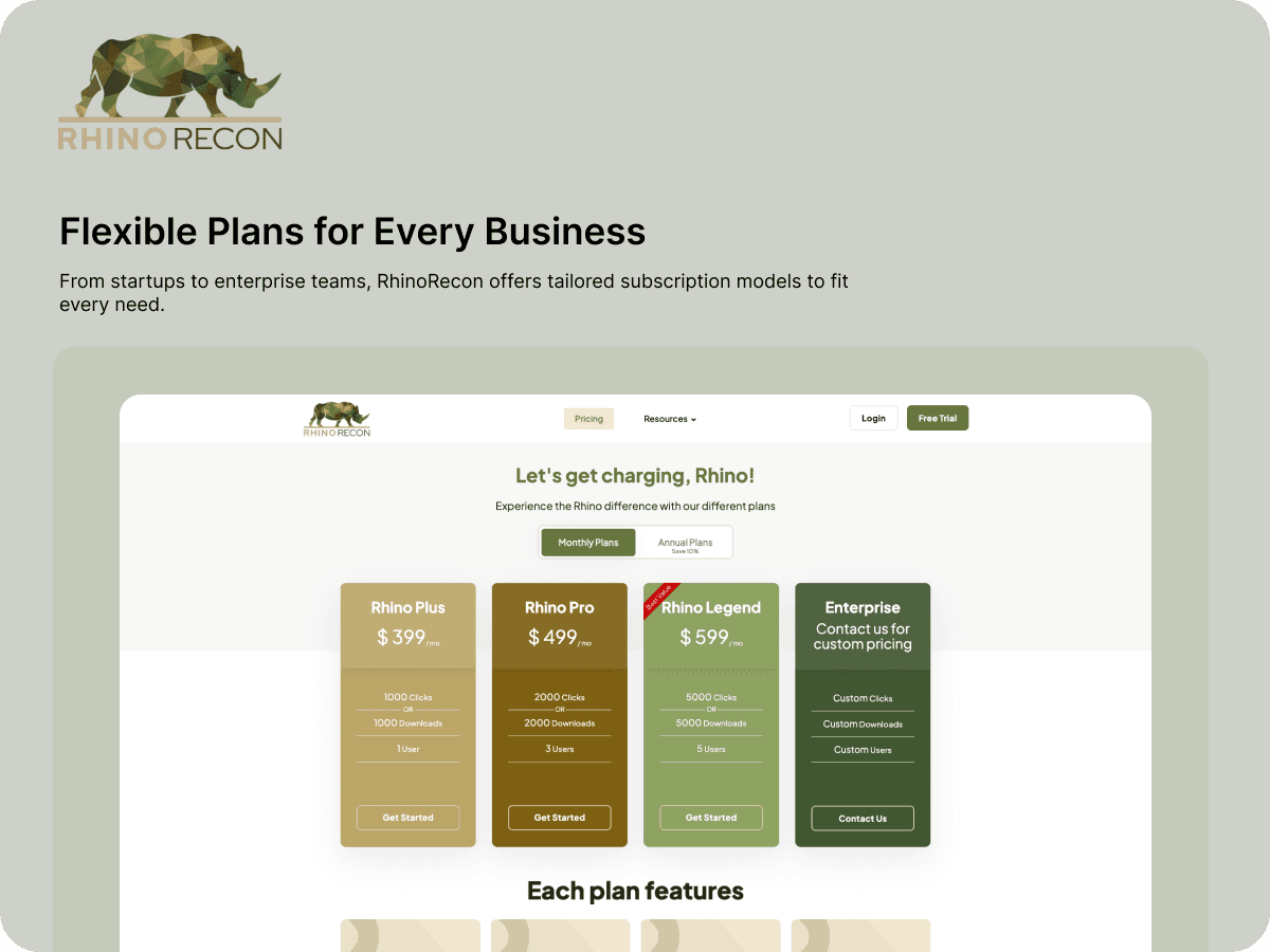 Flexible Plans