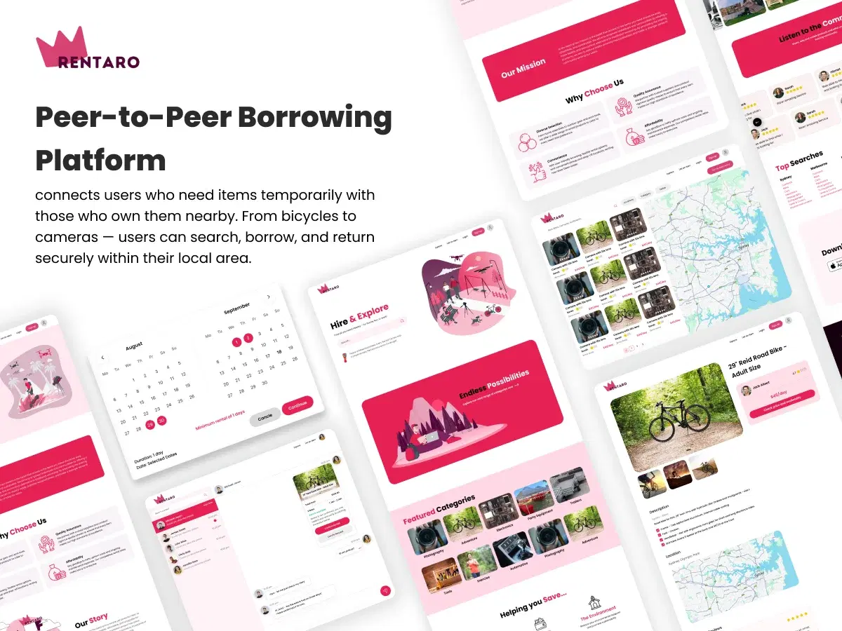 Rentaro – Smart Peer-to-Peer Rental Marketplace