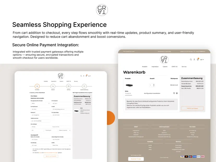 Seamless Shopping Experience