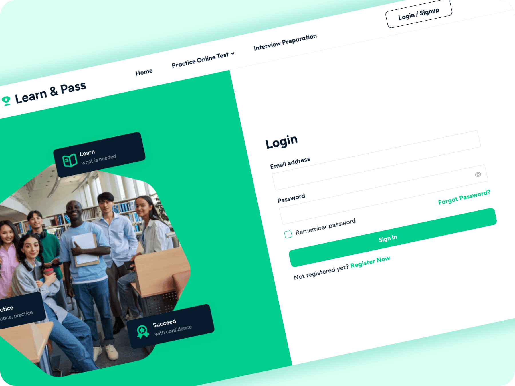 Learning Dashboard