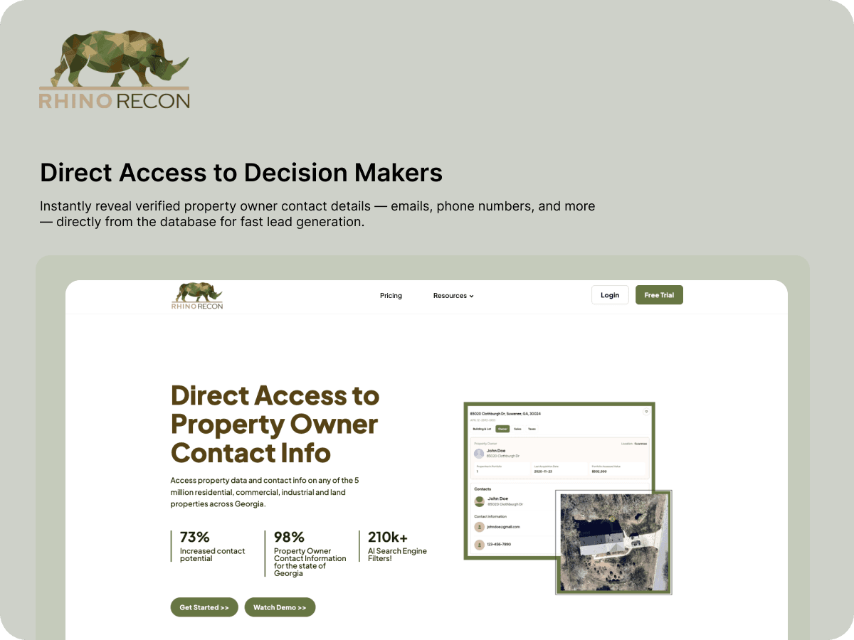 Direct Access to Decision Markers