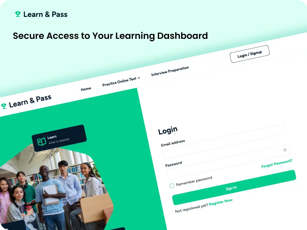 Learning Dashboard