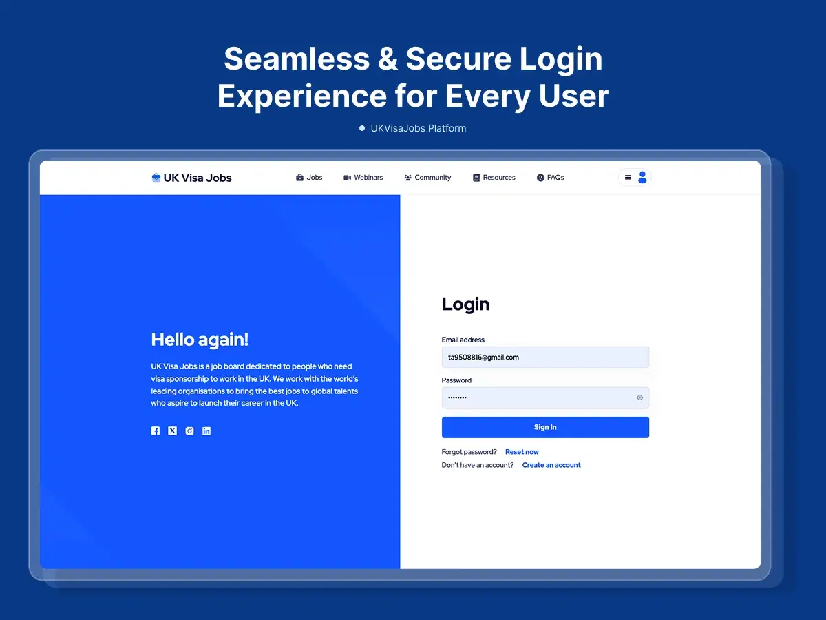 Seamless & Secure Login