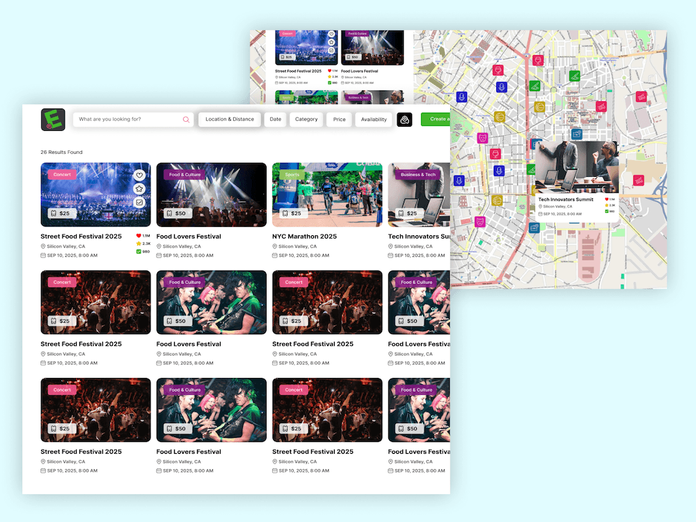 Find & Explore Events