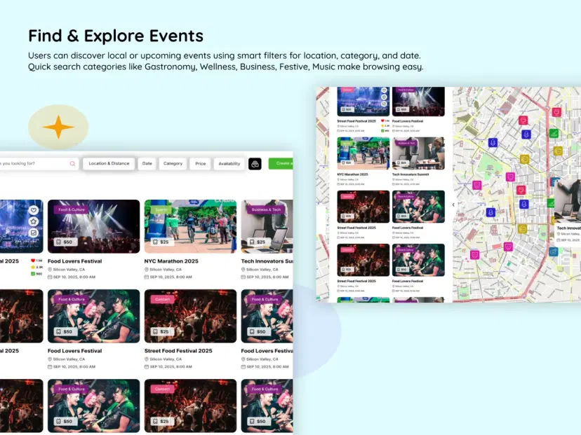 Find & Explore Events