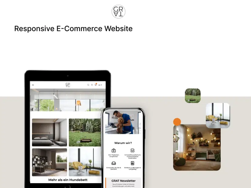 Responsive E commerce Website