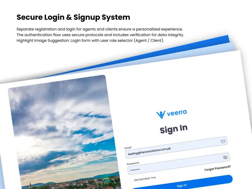 Secure Login & Signup System