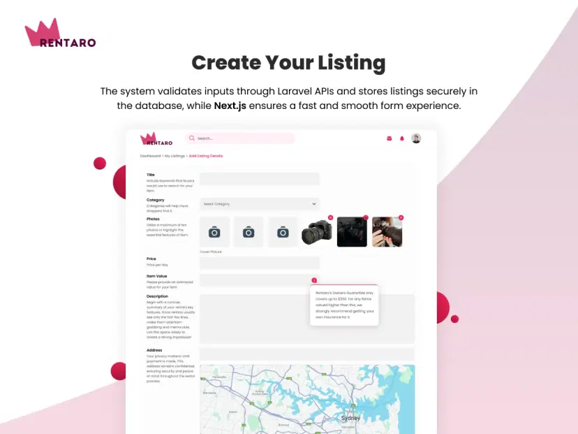 Create Listing