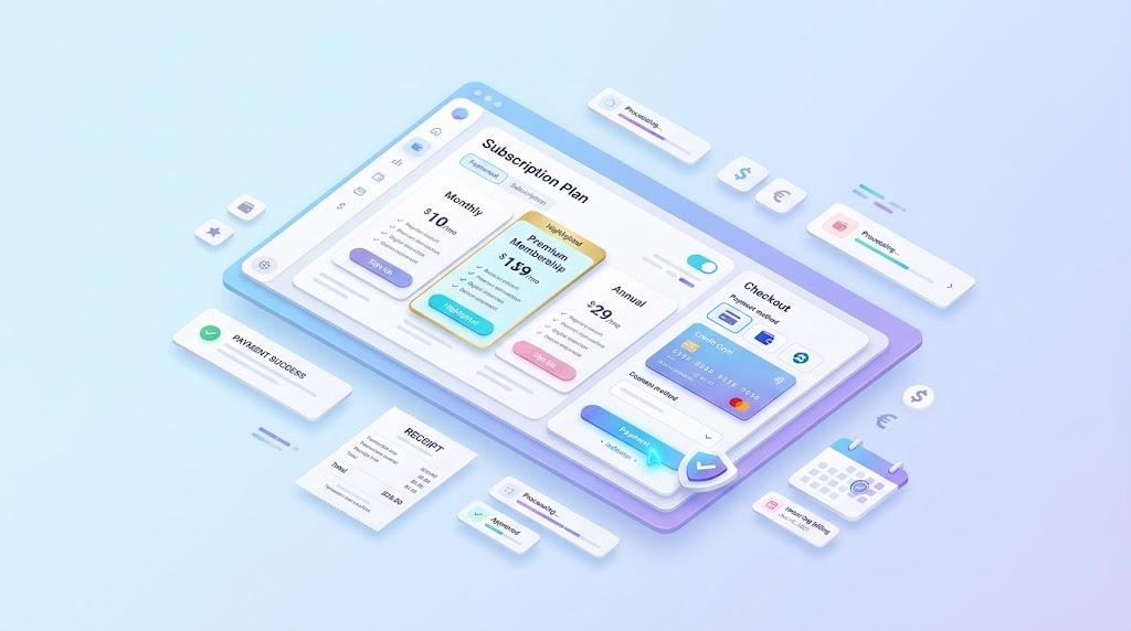 Secure Subscription & Payment Flow