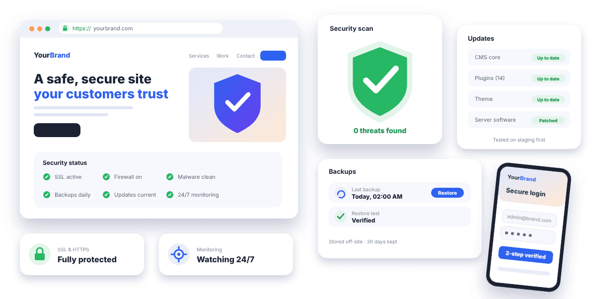 Website Security & Updates